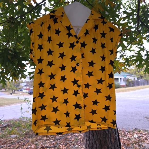 other Tops - VTG Button Up Blouse